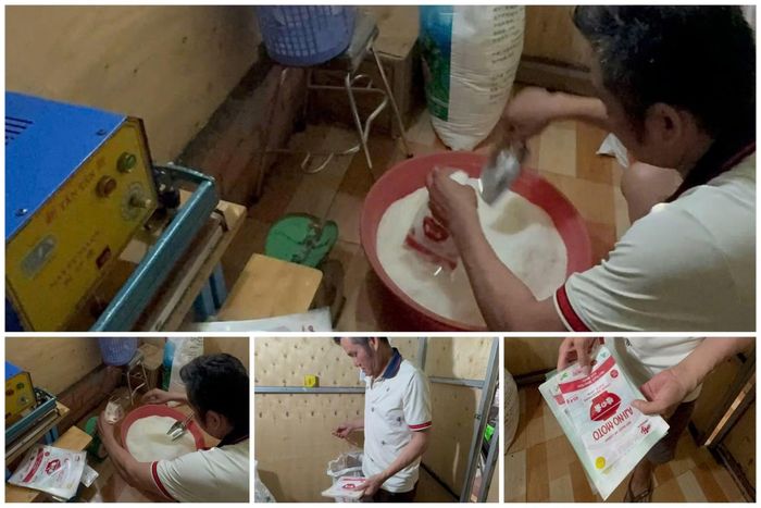 Một đường dây đường dây sản xuất, buôn bán bột ngọt giả nhãn hiệu nổi tiếng bị Phòng Cảnh sát kinh tế Công an TP Hồ Chí Minh triệt phá.