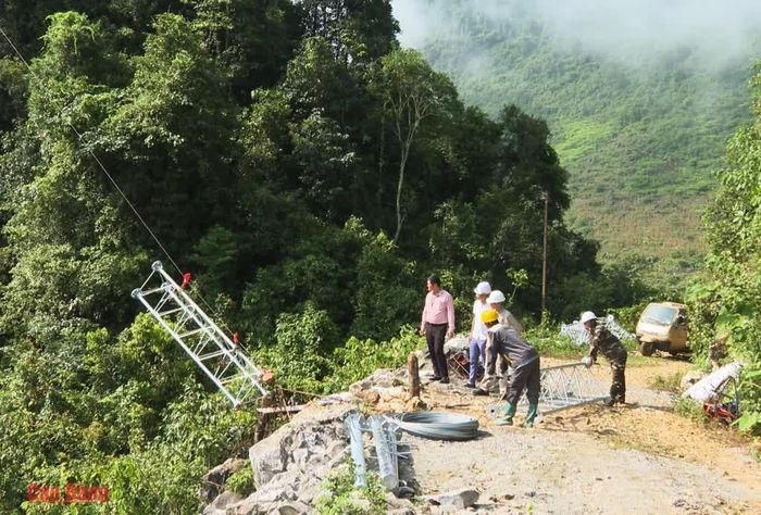 Viettel Cao Bằng nỗ lực xóa lõm sóng tại các xóm vùng cao.