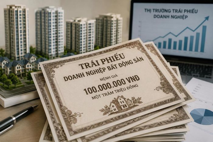 Trong khi tín dụng ngân hàng tăng, kênh trái phiếu doanh nghiệp bất động sản có diễn biến thận trọng hơn.