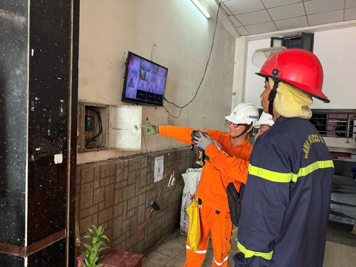 Những khu vực có nguy cơ xảy ra sự cố điện đều được kiểm tra kỹ lưỡng
