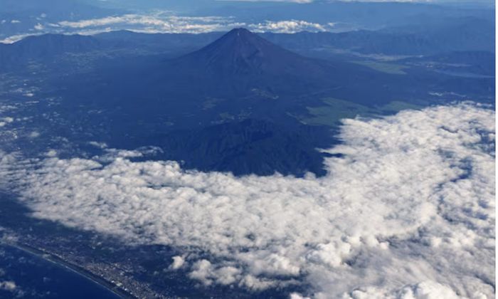 Quang cảnh núi Phú Sĩ - Ảnh: Reuters