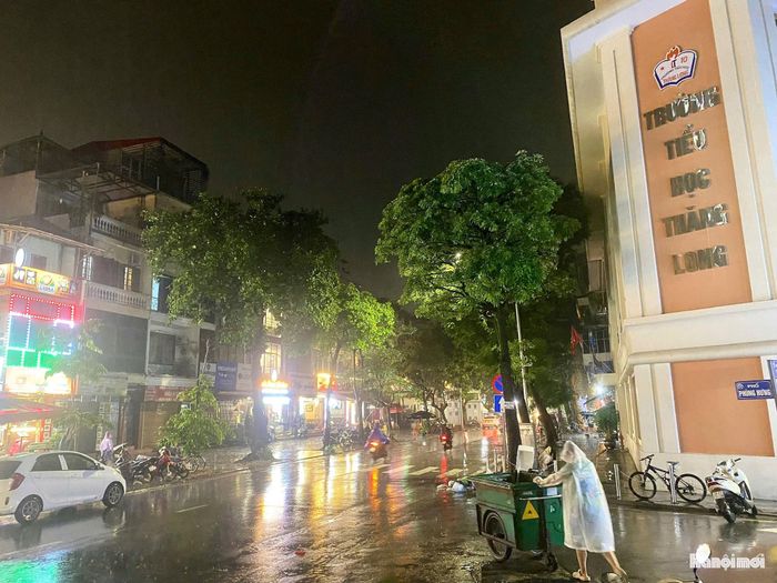 Phố Phùng Hưng không xảy ra úng ngập.