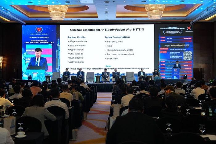 Hội nghị khoa học quốc tế "Triết lý mới trong can thiệp động mạch vành phức tạp" có sự tham gia của nhiều chuyên gia hàng đầu về tim mạch can thiệp trong và ngoài nước