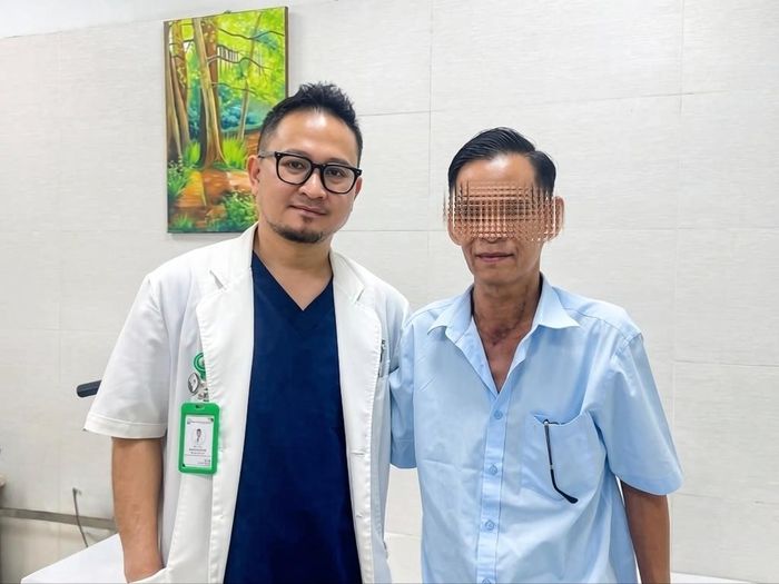 Người bệnh hồi phục tốt sau phẫu thuật.  Ảnh: BVCC