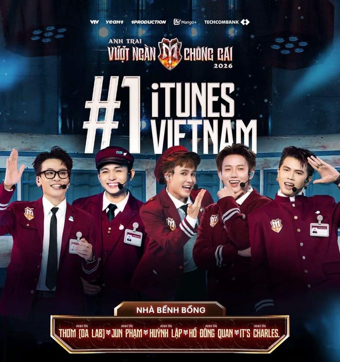 Đến sáng 23/8, ca khúc vươn lên vị trí số 1 trên iTunes Việt Nam, cho thấy sức lan tỏa lớn của tiết mục.