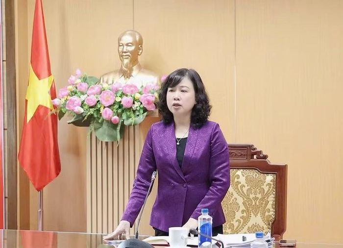 Bộ trưởng Bộ Y tế Đào Hồng Lan. (Ảnh: MOH)