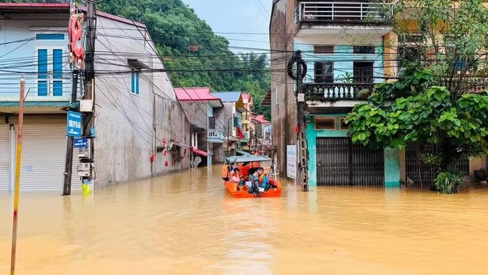 Lạng Sơn bị ảnh hưởng nặng trên diện rộng do mưa lớn kéo dài