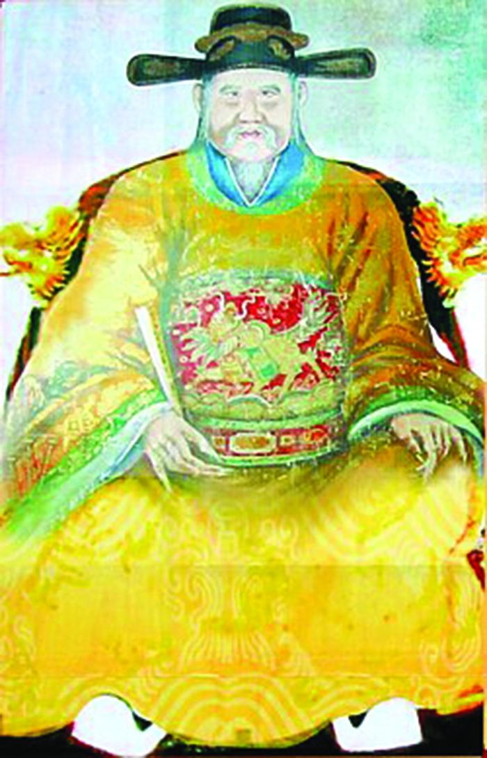 Chân dung Cụ Phùng Khắc Khoan do Nhà Minh trao tặng trong dịp đi sứ năm 1597.