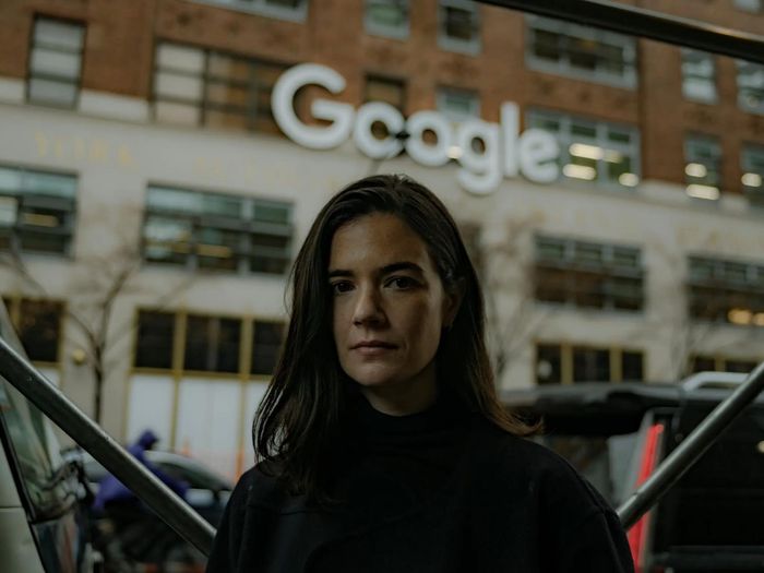 Cựu nhân viên Google Claire Stapleton. Ảnh: New York Times.