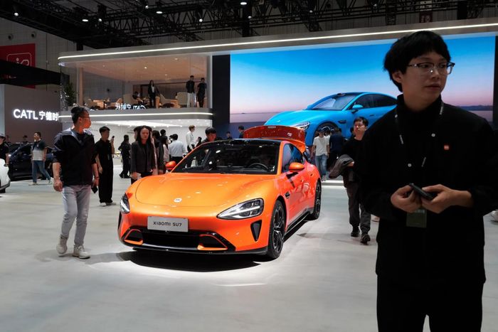  Xe điện đem về khoản thu tốt trong hoạt động kinh doanh của Xiaomi. Ảnh: Bloomberg. 