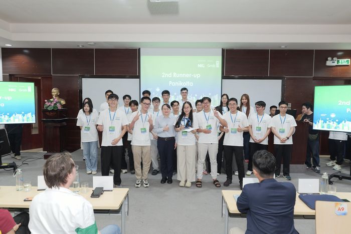  Panikotta đạt giải ba với OpenPath, nền tảng cung cấp thông tin thời gian thực về khả năng tiếp cận địa điểm. 