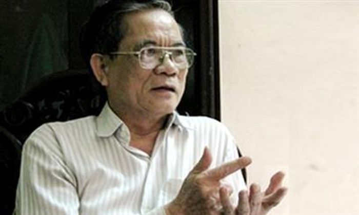  Nhà thơ Nguyễn Quang Huy - nguyên Giám đốc, Tổng biên tập Nhà xuất bản Văn hóa - Thông tin. Ảnh: Báo Lao động Thủ đô. 