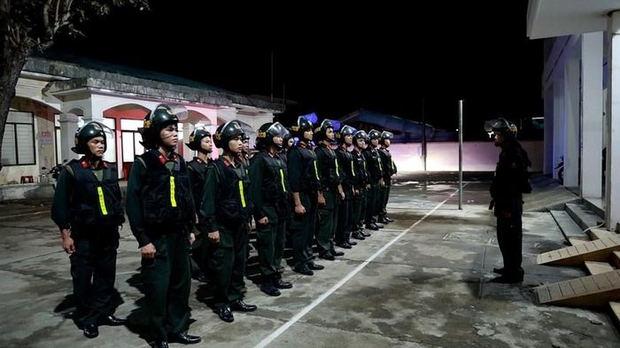 Cán bộ, chiến sĩ luôn sẵn sàng thực hiện nhiệm vụ, bảo đảm an ninh, an toàn cho người dân dịp lễ 2.9