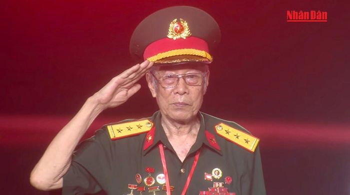 Thượng úy Nguyễn Thế Nghĩa tại chương trình