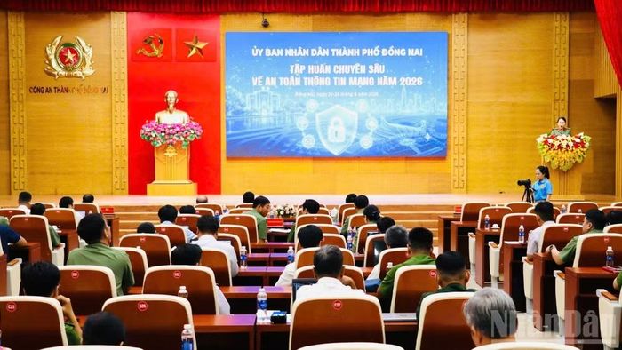 Lớp tập huấn chuyên sâu về an toàn thông tin mạng năm 2026 diễn ra trong 5 ngày.