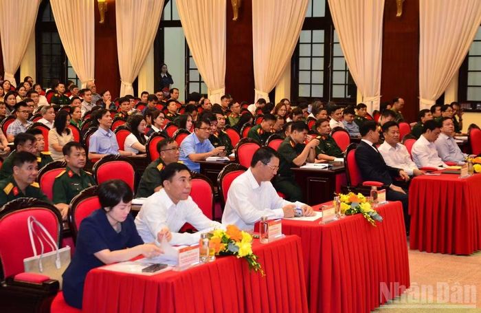 Các đại biểu tham dự hội nghị. (Ảnh: PHẠM CƯỜNG)
