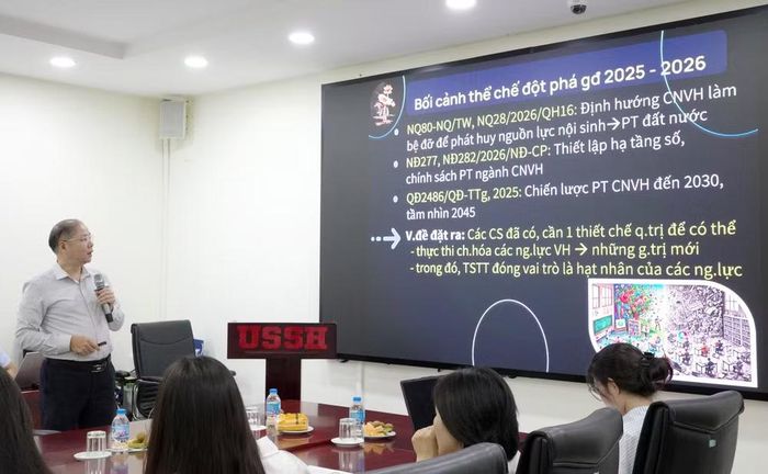 Chuyên gia, nhà khoa học trao đổi về hoàn thiện khung chính sách hỗ trợ quản trị tài sản trí tuệ.
