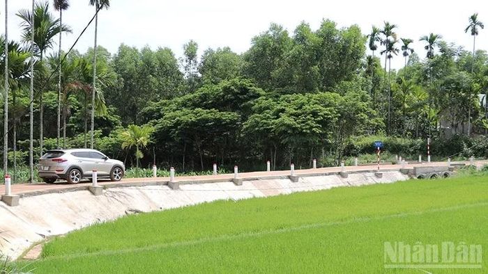 Diện mạo nông thôn ở xã miền núi Sơn Cẩm Hà, thành phố Đà Nẵng ngày càng đổi thay.
