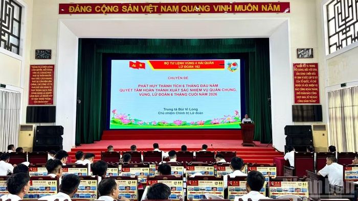 Quảng cảnh hội nghị. (Ảnh: TẤT THẮNG)