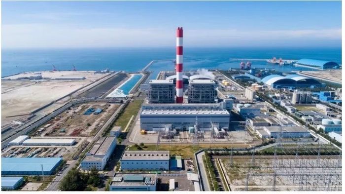 Sản lượng điện phát lên lưới của Nhiệt điện Vĩnh Tân 1 đạt 4,84 tỷ kWh. (Ảnh: MINH TÂM)
