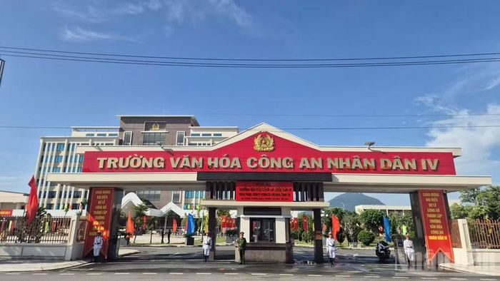 Trường Văn hóa Công an nhân dân IV thành lập tại Tây Ninh.