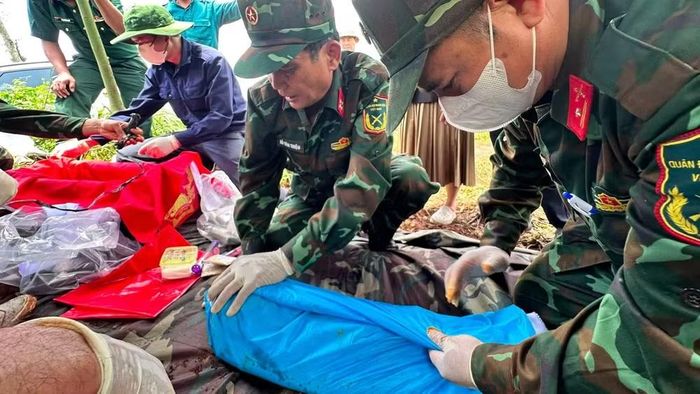 Hài cốt liệt sĩ bảo quản cẩn trọng. (Ảnh: Quốc Khánh)