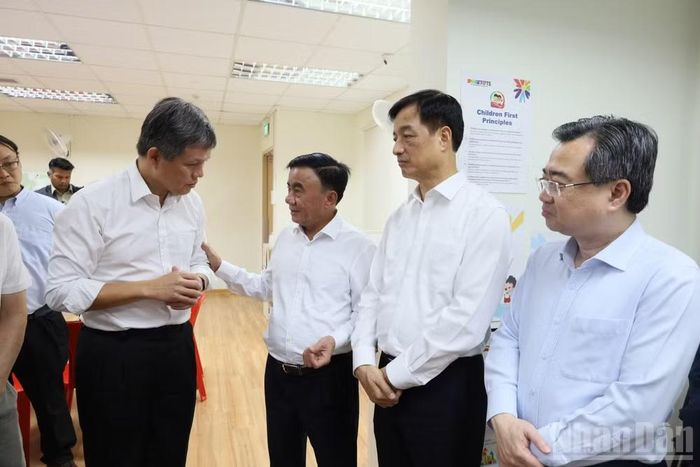 Đồng chí Thường trực Ban Bí thư nhấn mạnh, sự tương đồng là điểm tựa cho sự tin cậy chính trị và tăng cường hợp tác nhiều mặt giữa hai Đảng.