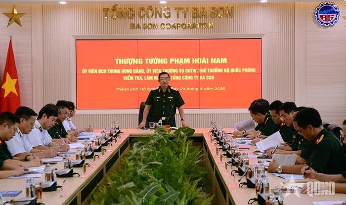 Quang cảnh buổi làm việc.