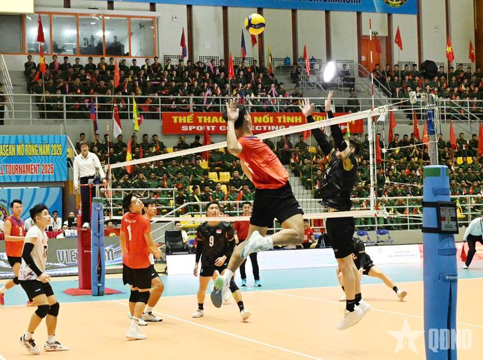 Tình huống tấn công hay của đội Quân đội nhân dân Việt Nam.