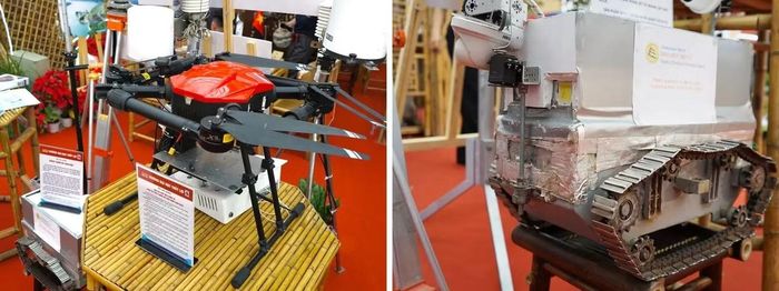UAV thu thập mẫu, giám sát chất lượng nước và robot thăm dò thân đập cho thấy năng lực chuyển hóa tri thức thành sản phẩm công nghệ phục vụ quản lý nguồn nước, an toàn công trình.