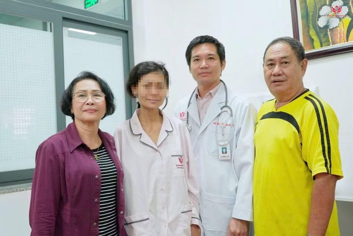 Người bệnh bình phục sau can thiệp - Ảnh BVCC