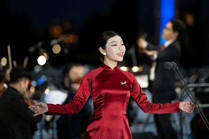 Giọng soprano Phạm Phương Khanh. (Ảnh NVCC)