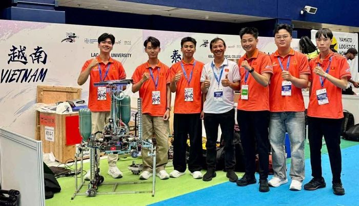 Đại diện cho Việt Nam tranh tài tại ABU Robocon 2026 là đội tuyển đến từ Trường Đại học Lạc Hồng. (Nguồn: BTC)