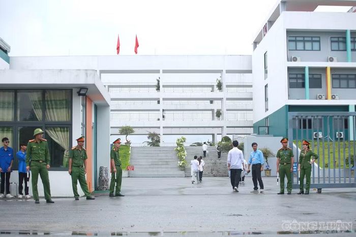 Trường THPT chuyên Tuyên Quang. Ảnh: Quang Hùng