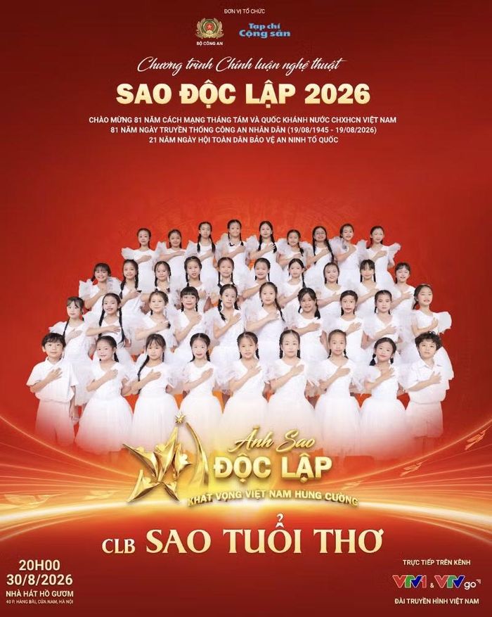 Câu lạc bộ Sao tuổi thơ sẽ xuất hiện trên sân khấu với màn trình diễn ấn tượng. Ảnh: BTC