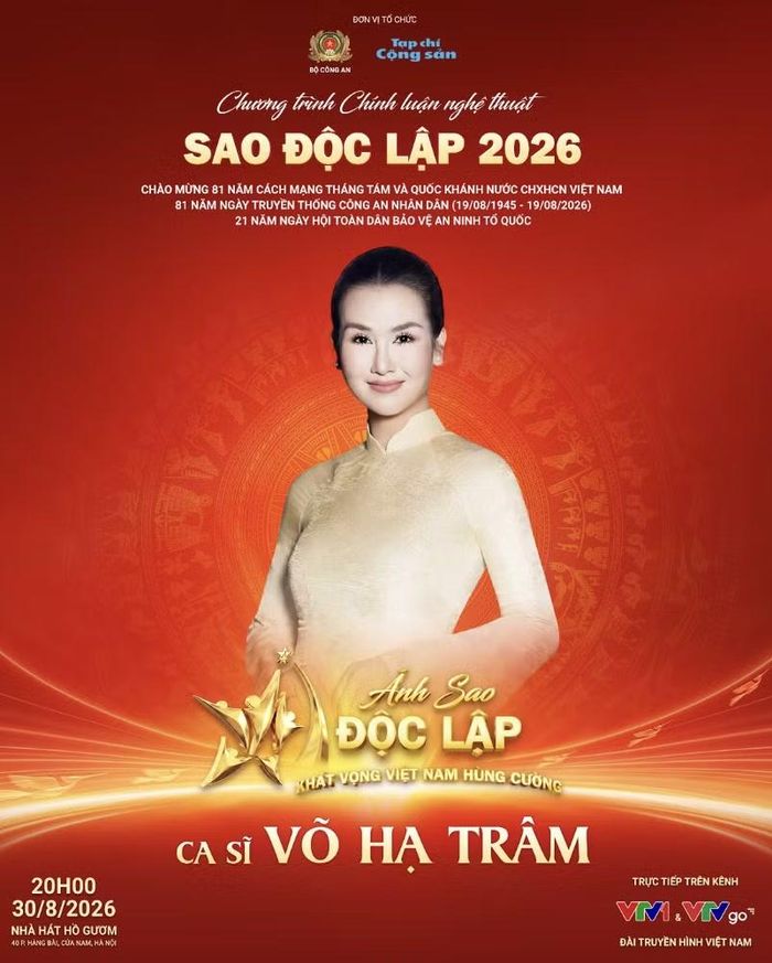 Ca sĩ Võ Hạ Trâm. Ảnh: BTC