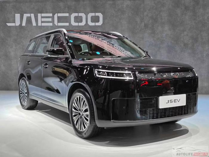 Phiên bản Jaecoo J5 EV Ultra tại thị trường Thái Lan. Ảnh: AutoLife Thailand