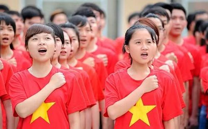 Quốc ca được sử dụng thường xuyên, rộng rãi trong đời sống chính trị, văn hóa, xã hội của đất nước. Ảnh: VNN