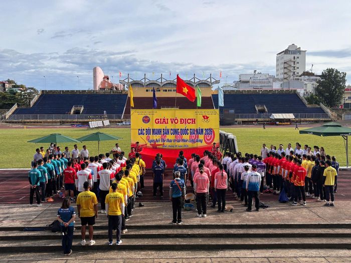 Giải vô địch các đội mạnh bắn cung Quốc gia 2026 khởi tranh tại Huế.