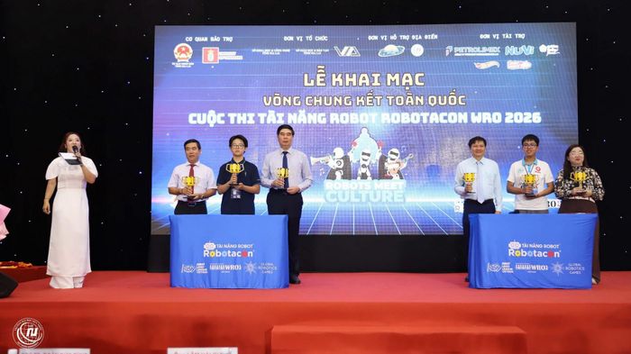 Vòng Chung kết toàn quốc Cuộc thi tài năng Robotacon WRO 2026 diễn ra tại Gia Lai. Ảnh: Q.N
