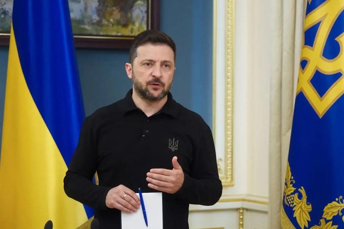 Tổng thống Ukraine Volodymyr Zelensky. Ảnh: Global Images Ukraine