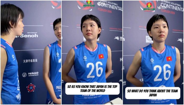 Thanh Thúy làm phiên dịch viên cho Bích Thủy, sau khi hỗ trợ Quỳnh Hương (Ảnh chụp màn hình)