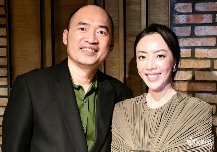 Thu Trang được ông xã Tiến Luật động viên, giúp cô lấy lại tự tin.