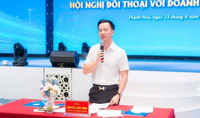  Chủ tịch HHDN tỉnh Nguyễn Xuân Hưng phát biểu.