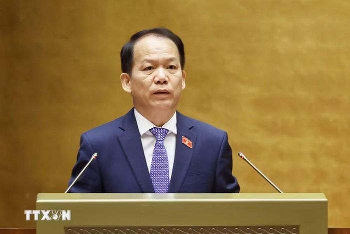 Bộ trưởng Bộ Tư pháp Hoàng Thanh Tùng. (Ảnh: Doãn Tấn/TTXVN)