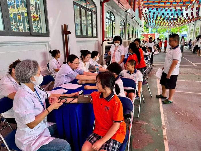 Toàn thành phố Hà Nội có hơn 2,2 triệu trẻ em, học sinh tại 4.776 cơ sở giáo dục từ mầm non đến trung học phổ thông. (Ảnh: PV/Vietnam+)