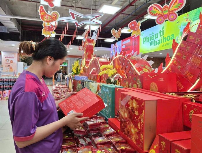 Sức mua bánh trung thu tại các hệ thống siêu thị chưa cao trong giai đoạn đầu mùa.