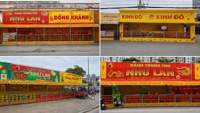Các điểm bán bánh trung thu đã mở cửa nhưng lượng khách mua trong giai đoạn đầu mùa còn hạn chế.