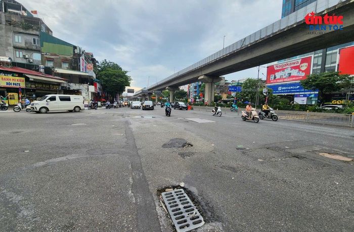 Ngã ba Nguyễn Trãi - Nguyễn Tuân, một trong những “điểm đen” ngập úng của Hà Nội, nay không còn cảnh hễ mưa là ngập.