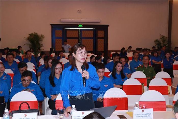 Đại biểu các tỉnh, thành Đoàn tham gia ý kiến về công tác hoạt động Đoàn năm học 2026 - 2027.